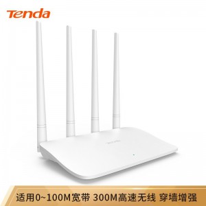 腾达F6 家用百兆无线路由器 wifi光纤ap中继穿墙王高速企业有线穿墙移动电信学生宿舍寝室路由器