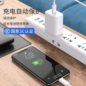 苹果PD快充18W闪充充电器头适用iPhone11 pro max X XR等手机闪充数据线通用插头 苹果套装