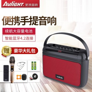 爱浪(Avlight) G2广场舞户外手提音响便携式移动无线蓝牙K歌音箱带麦克风一体机