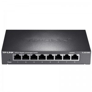 TP-LINK TL-SG1008D 8口全千兆交换机 企业级交换器 监控网络网线分线器 分流器 金属机身 家用企业办公
