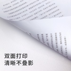 得力(deli)3551凯锐70gA4复印纸 a4打印纸500张包5包1箱(整箱2500张) 双面打印白纸