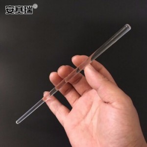 安赛瑞 玻璃搅拌棒（10根装）玻璃棒实验室高硼硅实心搅拌玻棒