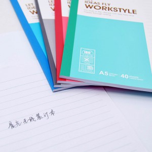晨光(M&G)APYJV411 30页A5软抄本10本装 无线装订软抄 胶装本 时尚本册 办公软抄 笔记本记事本 混色