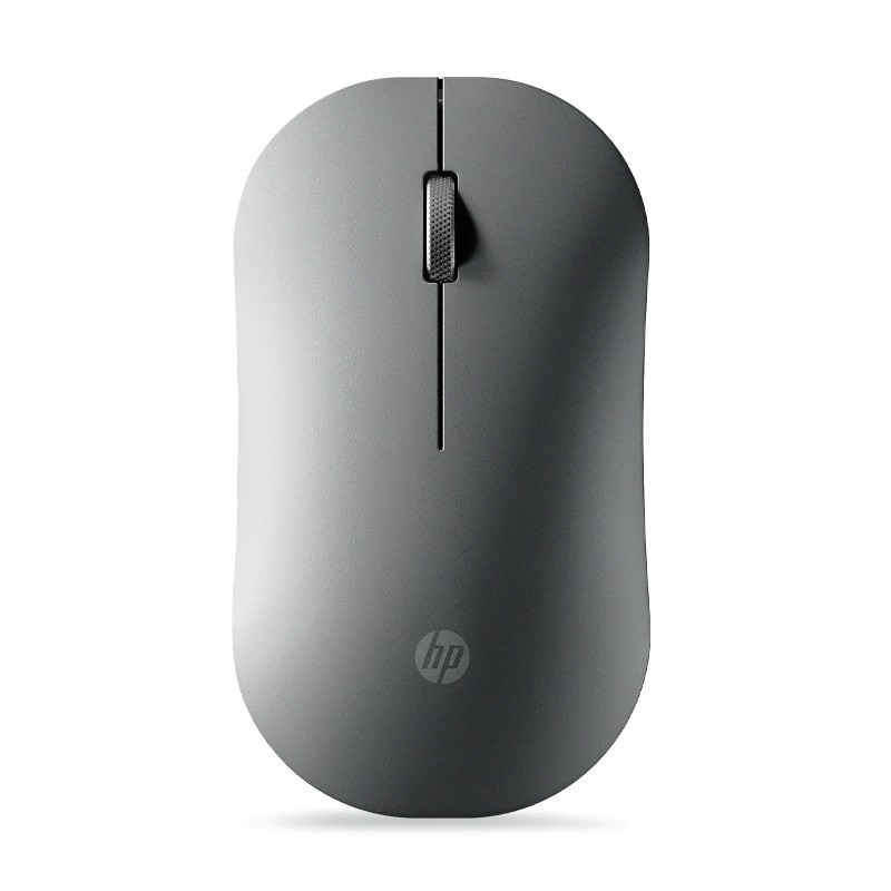 HP/惠普无线蓝牙双模鼠标轻音笔记本电脑办公ipad平板mac苹果通用-银色