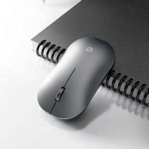 HP/惠普无线蓝牙双模鼠标轻音笔记本电脑办公ipad平板mac苹果通用-银色