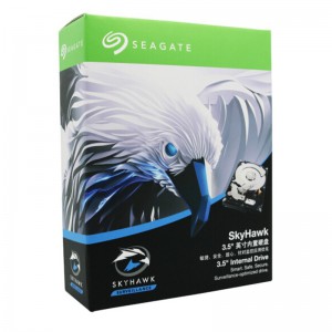 希捷(Seagate) 酷鹰 2TB 企业安防监控录像机硬盘 机械硬盘 SATA接口 3.5英寸 CMR垂直技术 ST2000VX017