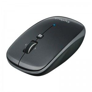 罗技Logitech M557蓝牙鼠标 无线办公鼠标 电脑笔记本台式机通用对称鼠标 黑色