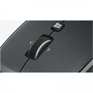 罗技Logitech M557蓝牙鼠标 无线办公鼠标 电脑笔记本台式机通用对称鼠标 黑色