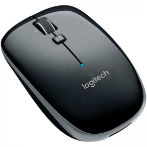 罗技Logitech M557蓝牙鼠标 无线办公鼠标 电脑笔记本台式机通用对称鼠标 黑色