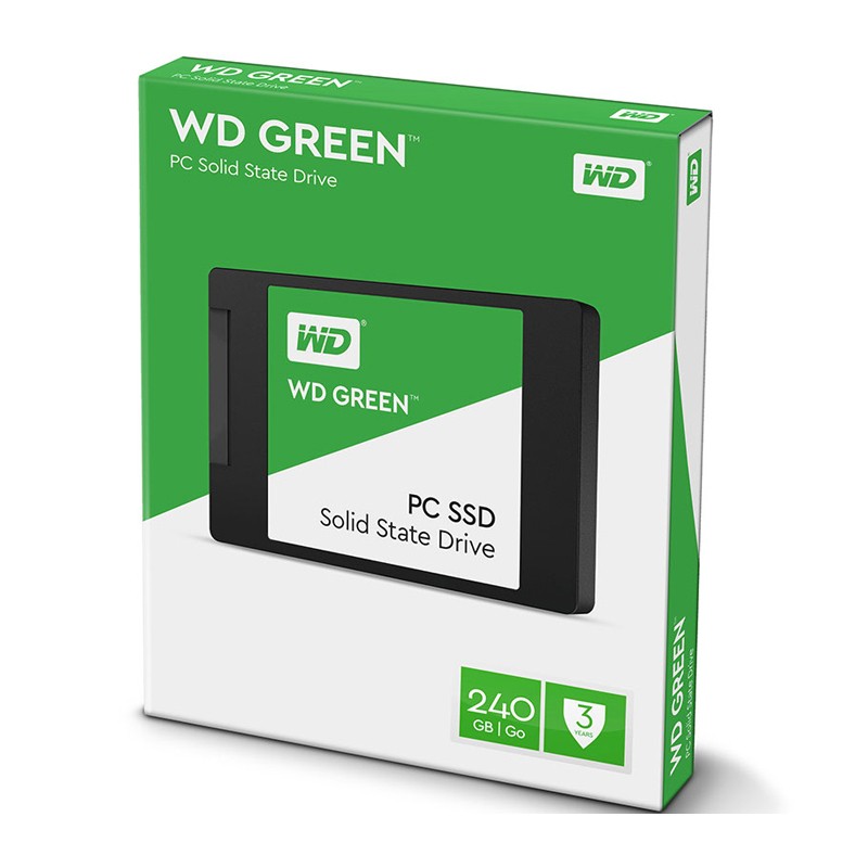 西部数据（WD）SSD固态硬盘 SATA3.0接口 Green系列-SSD日常家用普及版电脑固态