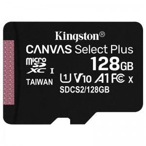 金士顿(Kingston)TF(Micro SD)存储卡 U1 C10 读速100M/S SDCS2 /128GB