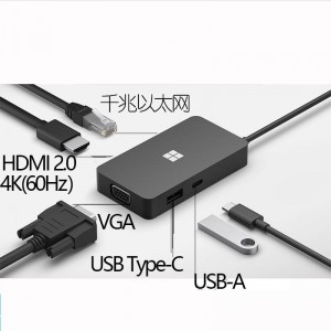 微软/Microsoft USB Type-C便携拓展坞 Pro8 Book3 Go3 Laptop4 外置显卡