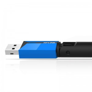 TP-LINK TL-WDN5200H免驱版 USB无线网卡AC650兆双频5G加强天线电脑笔记本台式机wifi接收器