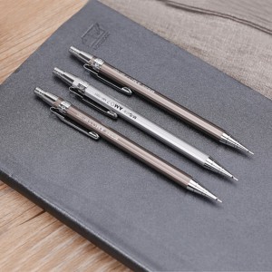 晨光(M&G)MP1001金属铁杆按动铅笔 单支 0.5mm 活动铅笔 自动铅笔绘图笔 写字笔 书写笔 颜色随机 0.5mm