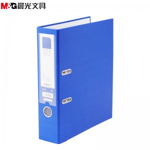 晨光(M&G)ADM95076 3寸快劳夹6册 档案夹 D型夹+板夹 文件夹 资料夹 2孔快捞夹 收藏夹 整理夹 黑色