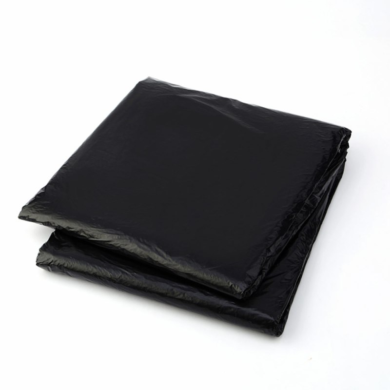 洁成Jicen5843加厚黑色塑料袋酒店商场物业家用大号垃圾袋90cm*100cm 30只装 黑色 黑色 黑色