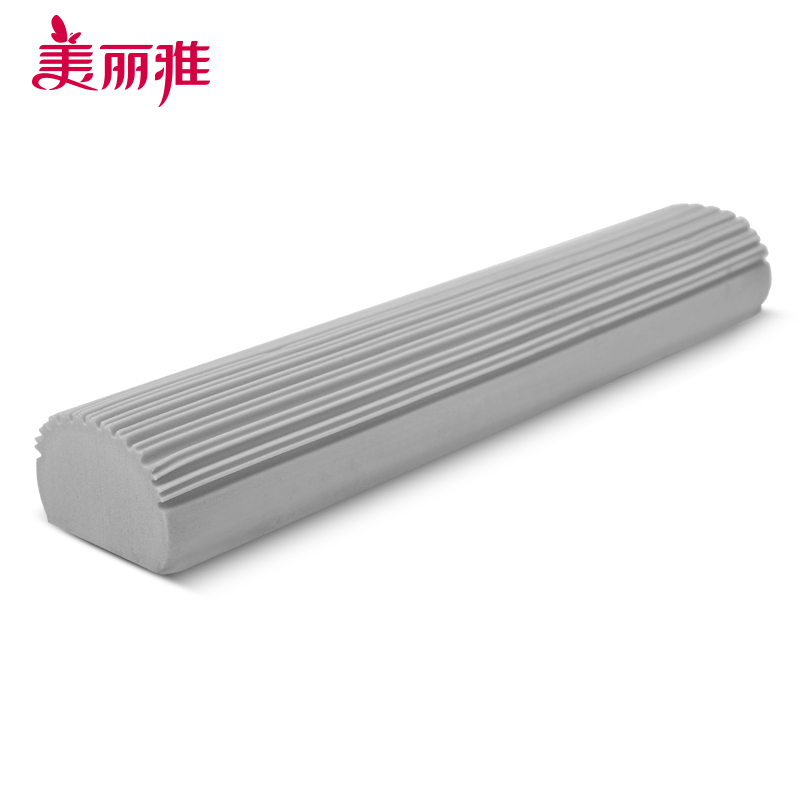 美丽雅 大器胶棉拖把备件大号胶棉拖头大时代胶棉墩布替换装拖把 大器胶棉备件