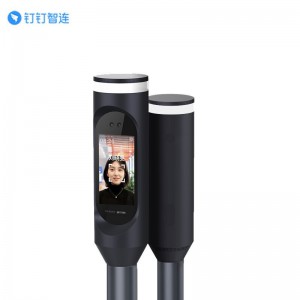 钉钉 门禁机S5智能人脸识别考勤门禁一体机智连 动态面部立柱式WiFi异地公司管理 魔点S5【标配】