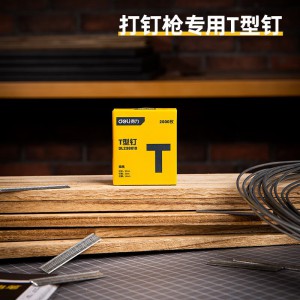 得力(deli)DL238010 T型枪钉10*2*1.2mm 2000枚/盒 4盒装 1件