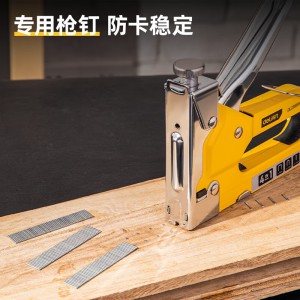 得力(deli)DL238013 I型枪钉10*1.2*1.2mm 2000枚/盒 3盒装 1件