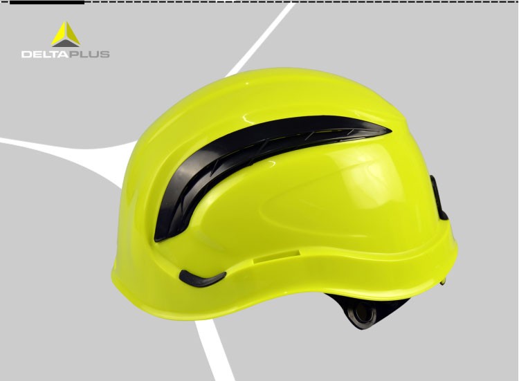代尔塔安全帽劳保工程ABS时尚半头盔越野自行车 运动骑行护具 黄色102202
