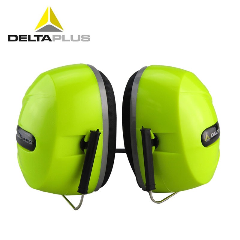 代尔塔隔音耳罩防噪音耳罩睡觉防噪音睡眠用工业工厂学习103011 黄色