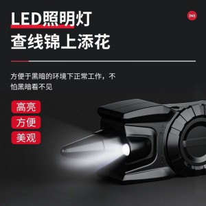 德力西寻线仪网路网线寻线器POE带电查线多功能抗干扰网线测线仪 无噪音抗干扰【寻线仪+电笔+充电套装】