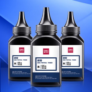 得力(deli)110a硒鼓碳粉DBH-FW1110A 黑色瓶装适用hp 108a 108w