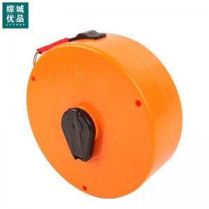 综城优品 CC-090-1-20 盒式警示带 20米 红色警示带 折叠摇把