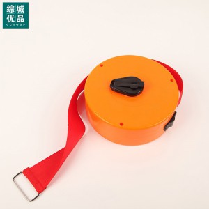 综城优品 CC-090-1-20 盒式警示带 20米 红色警示带 折叠摇把
