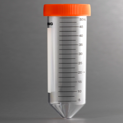 Corning®50 mL PP离心管，带CentriStar™瓶盖的锥形底部，散装，无菌，25 /包，500 /箱/50ml离心管 平底PP材质灭菌