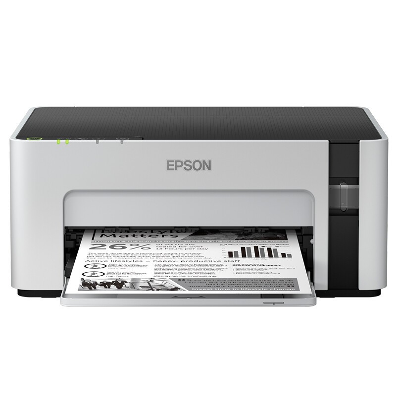 爱普生（EPSON）墨仓式M1129黑白无线打印机 全新设计内置墨仓家用商用打印无忧 一台