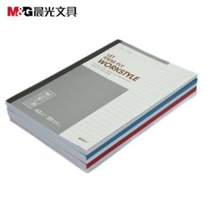 晨光(M&G)文具 A5无线装订本80页商务必备 颜色随机 APYJU411 10本/包