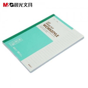 晨光(M&G)文具 A5无线装订本80页商务必备 颜色随机 APYJU411 10本/包