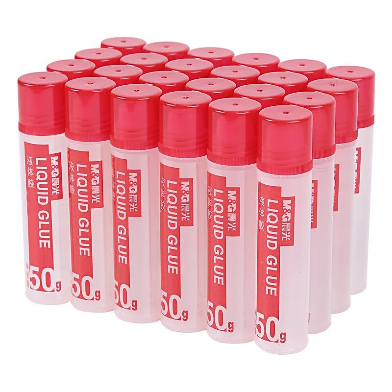 晨光(M&G)文具高粘度液体胶 办公快干耐用胶水（24支/盒）AWG97004 单支装（50ml）
