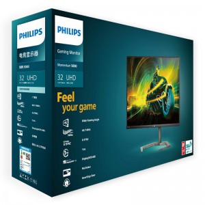 飞利浦显示器32M1N5800 31.5英寸 4K 144Hz IPS 1ms HDR400 一台
