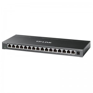 TP-LINK 云交换TL-SG2016K 16口全千兆Web网管 云管理交换机 企业级交换器 监控网络网线分线器 分流器