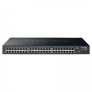TP-LINK全千兆Web网管交换机网络网线分线器 TL-SG2048 48口千兆