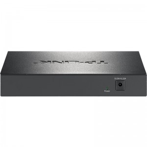 普联（TP-LINK）10口百兆8口poe交换机 家用监控网络集线分线分流器 TL-SF1010P